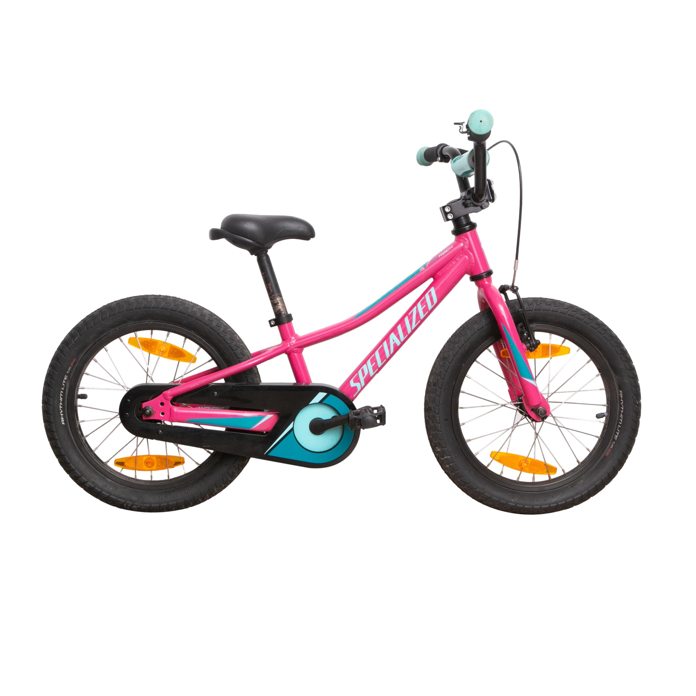 Bicicleta	Infantil Feminina Ciclismo Specialized Rosa - Tamanho 4 a 6 anos