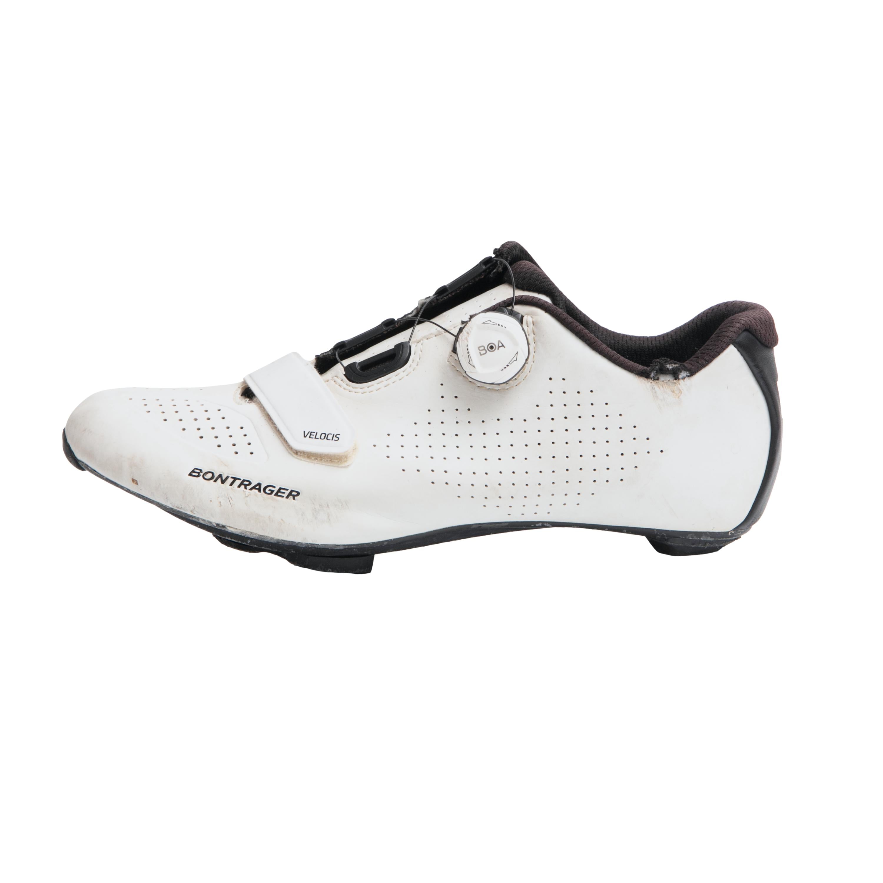 Sapatilha Masculina Ciclismo Bontrager Velocis Branca - Tamanho 43 Europa