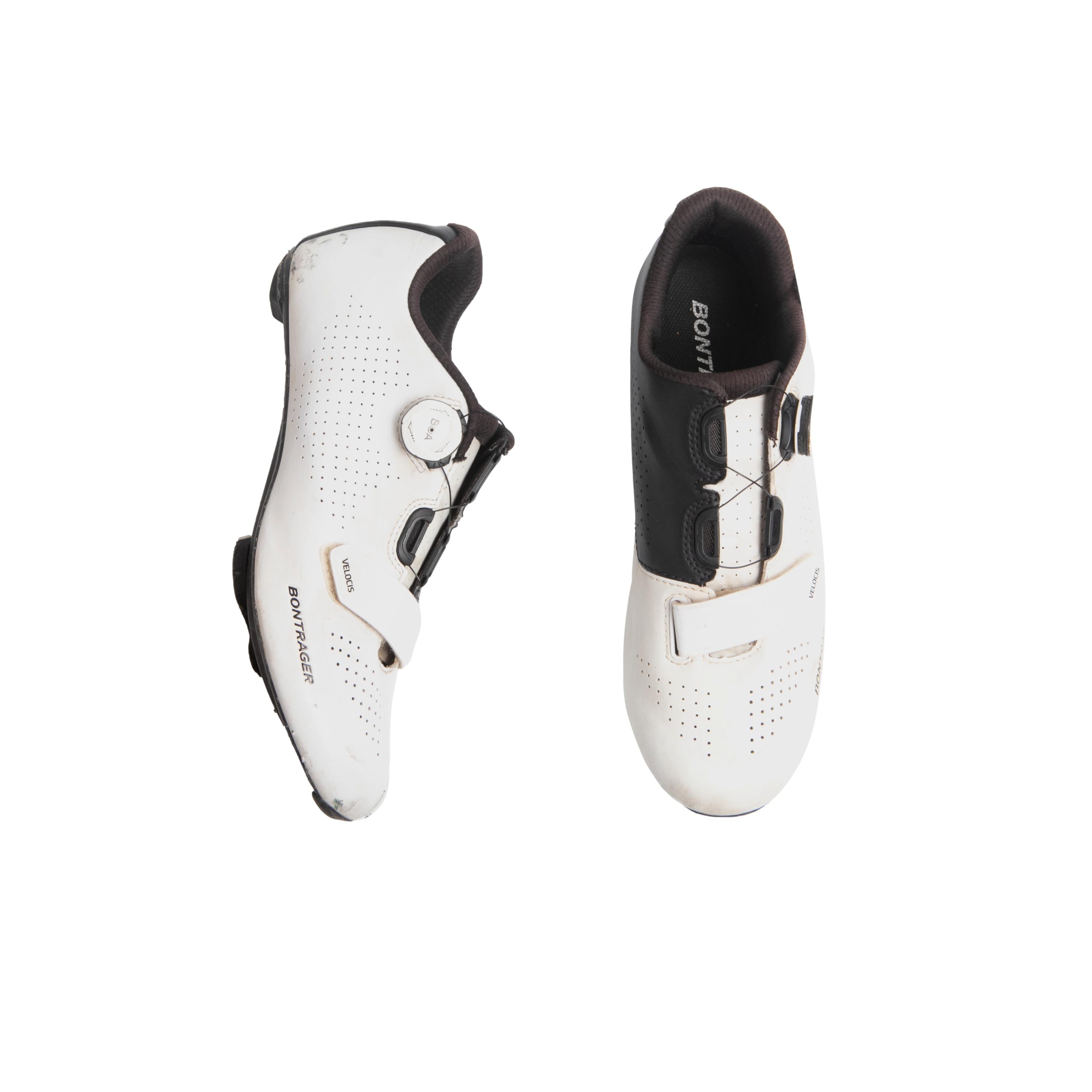 Sapatilha Masculina Ciclismo Bontrager Velocis Branca - Tamanho 43 Europa