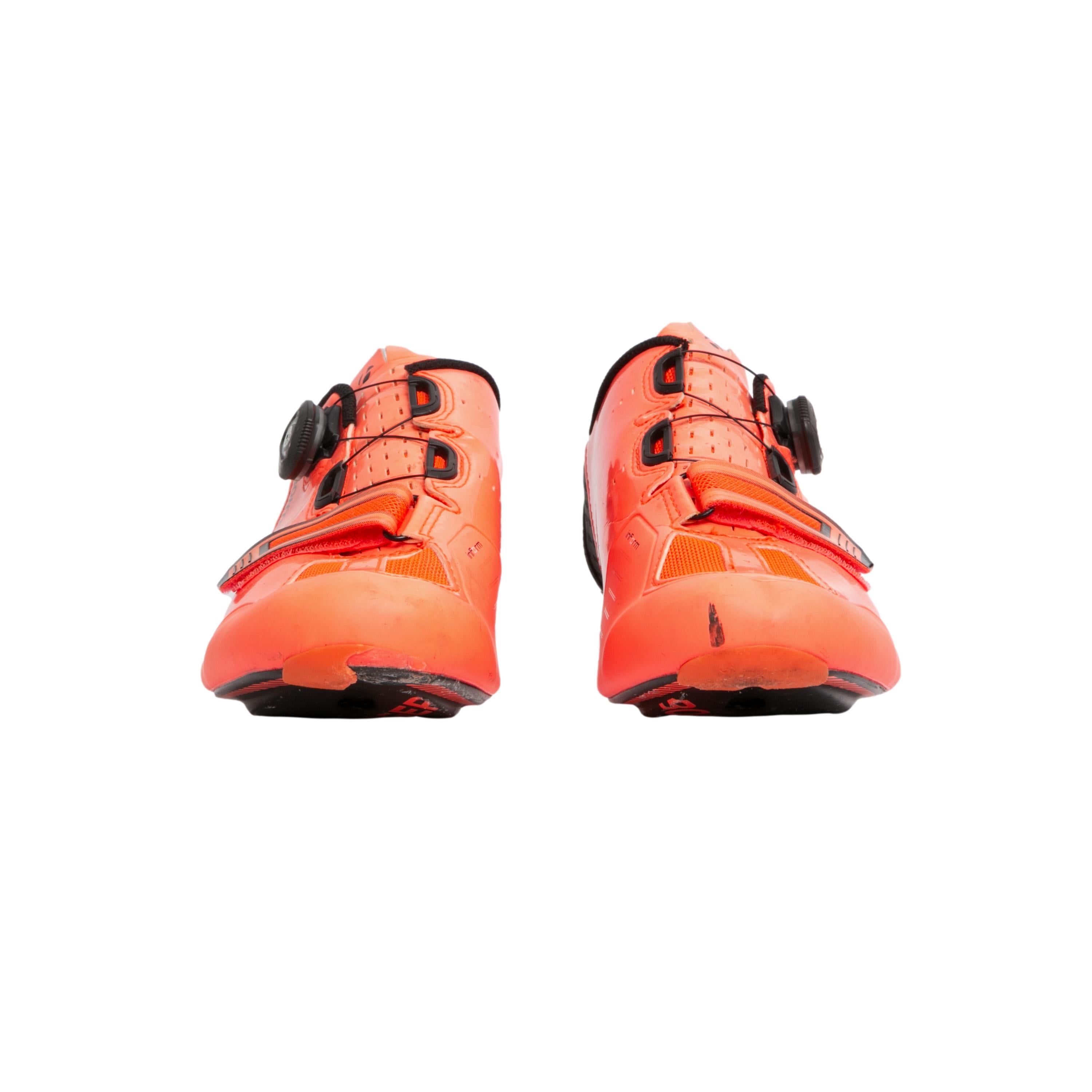 Sapatilha Masculina Ciclismo Bontrager Velocis Laranja - Tamanho 44 Europa