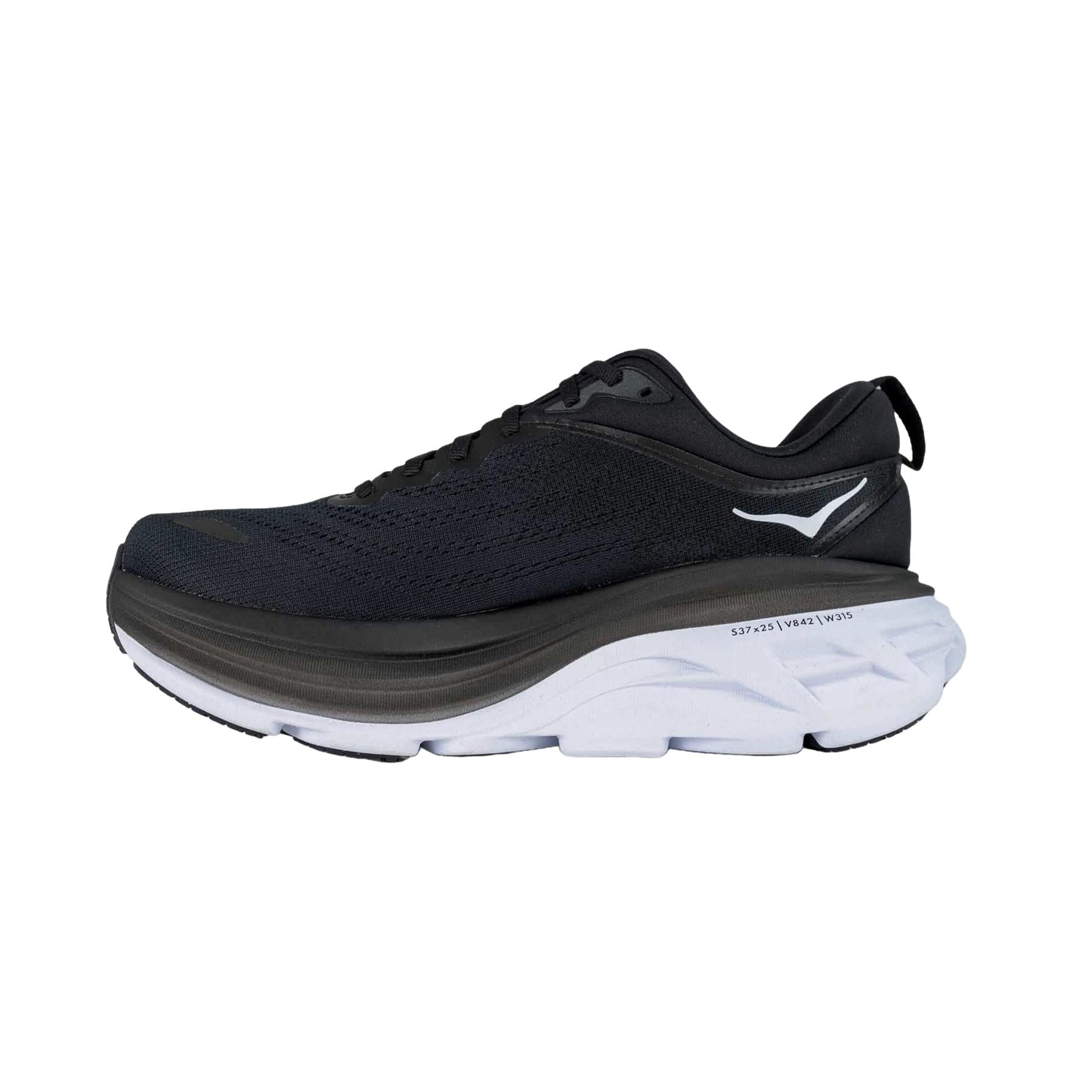 Tênis Masculino Hoka One Bondi 8 Preto - Tamanho 42 Brasil (Novo)