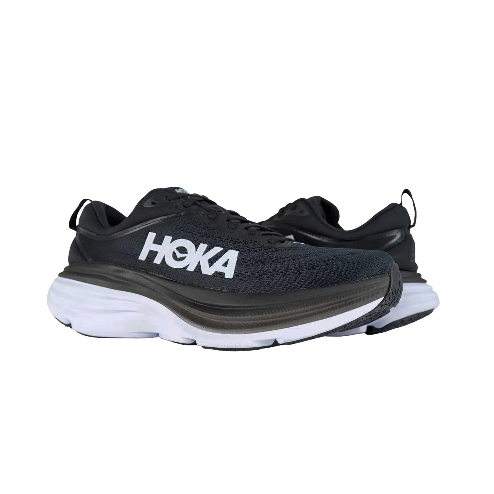 Tênis Masculino Hoka One Bondi 8 Preto - Tamanho 42 Brasil (Novo)